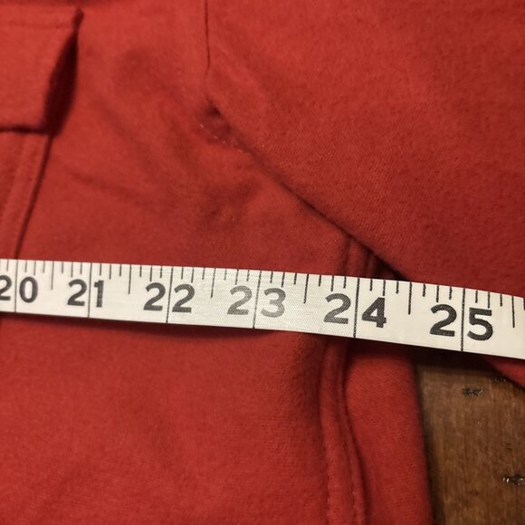 Ll Bean Heavy Burnt Orange Chamois Cloth Shirt Size L -tall - Picture 6 of 8